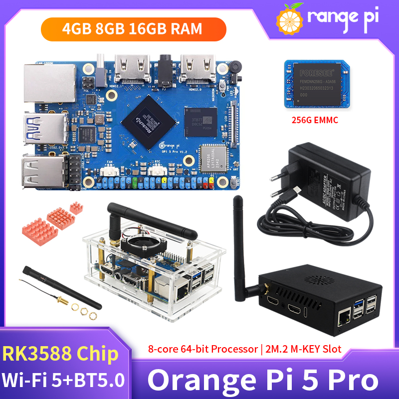 Orange Pi 5 Plus 16Gb - Orange Pi 5 Pro 16 ГБ