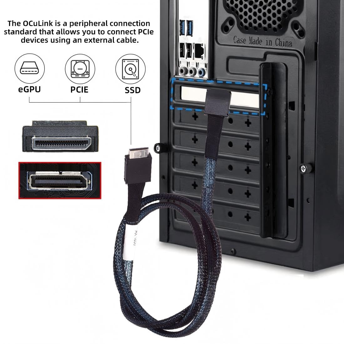 Кабель-удлинитель JavicTech Oc – обзор и цена Oculink Egpu Mini Pc